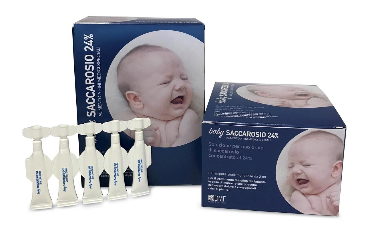 Baby Saccarosio 24% - 100 monodosi da 2ml