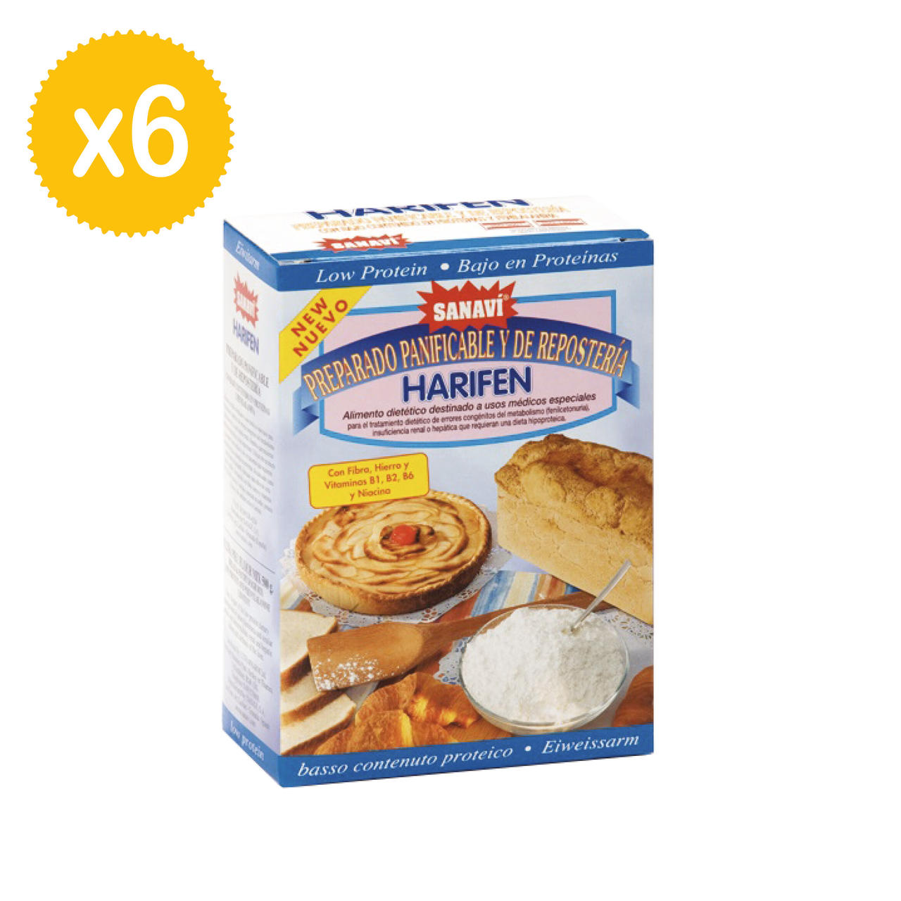 Harifen Flour 6 x 500g