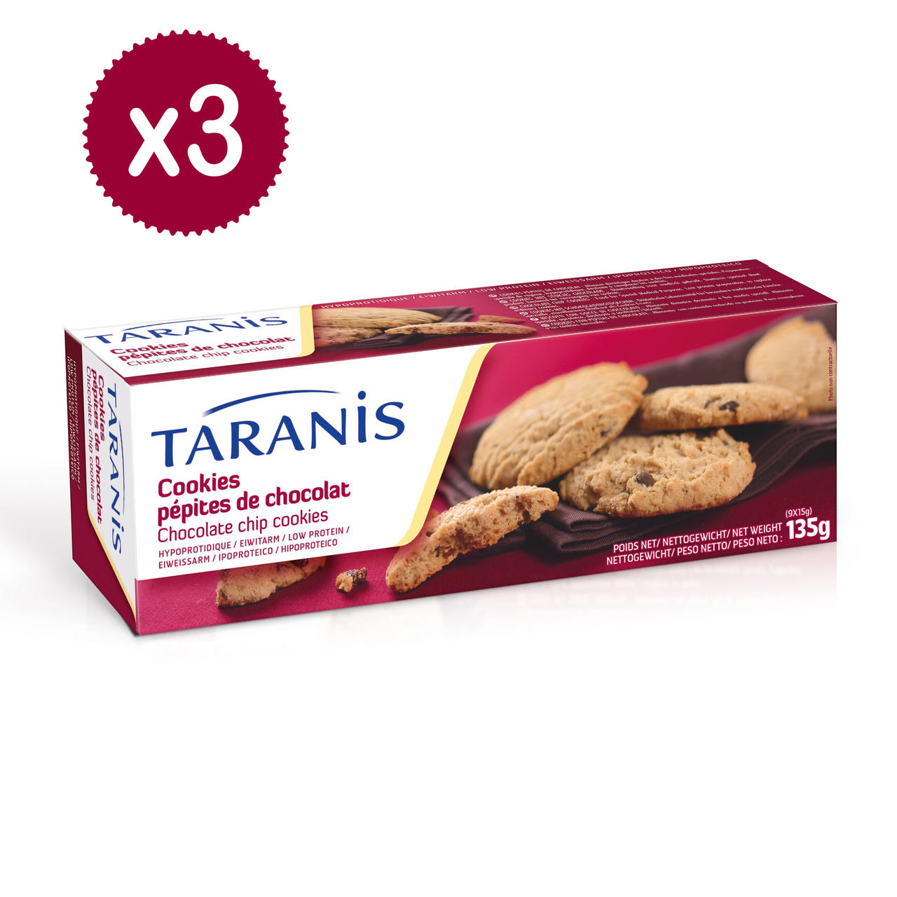 Taranis Shortbread Biscuits 3 x 120g