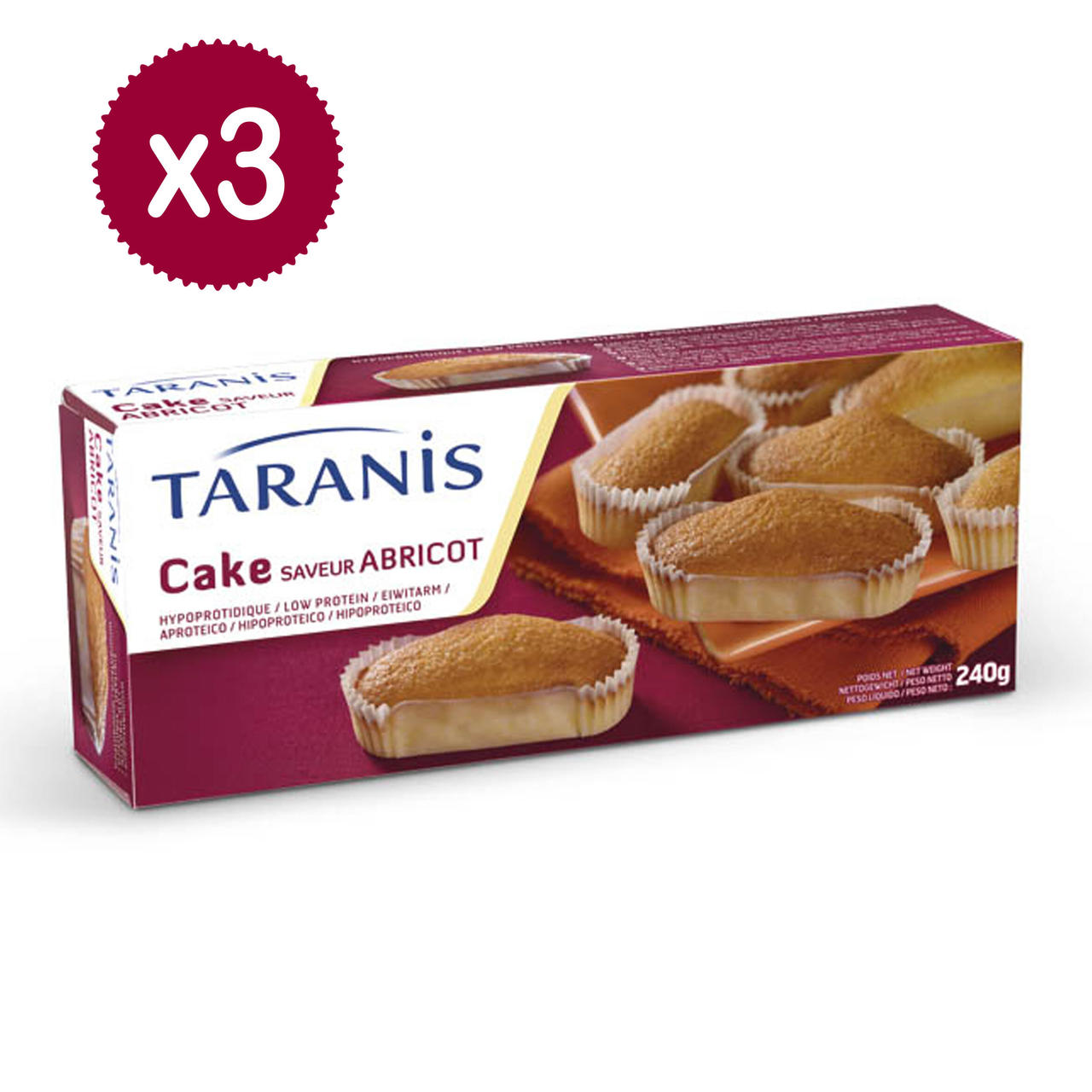 Taranis Apricot Cake 18pcs x 40g