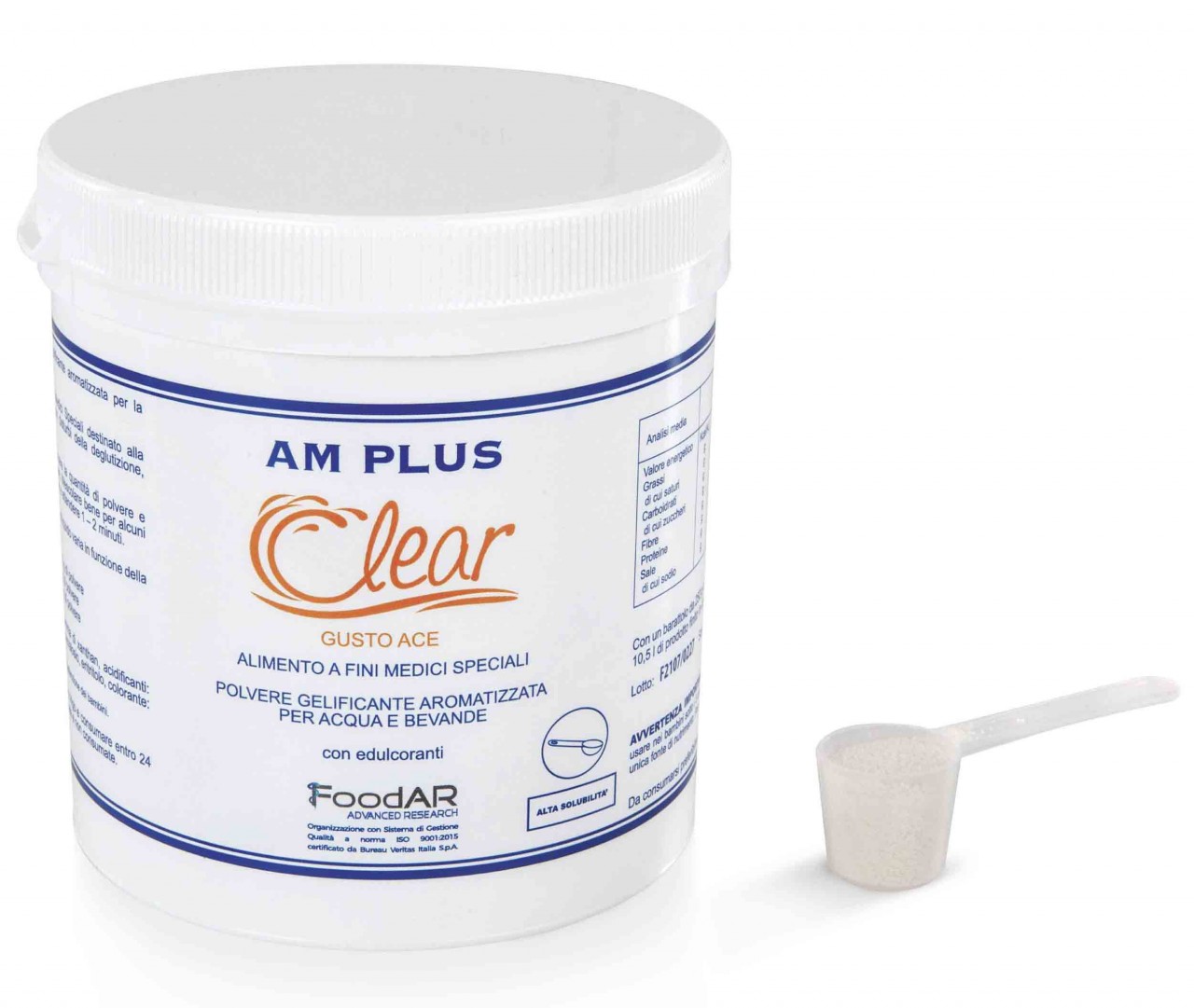 AM Clear Ace 250g edulcorato