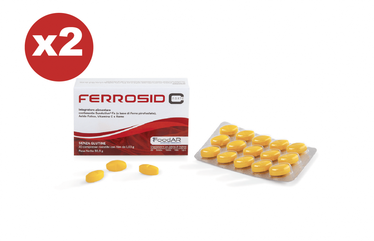 FerroSid C Forte 60 Tablets of 1.03g