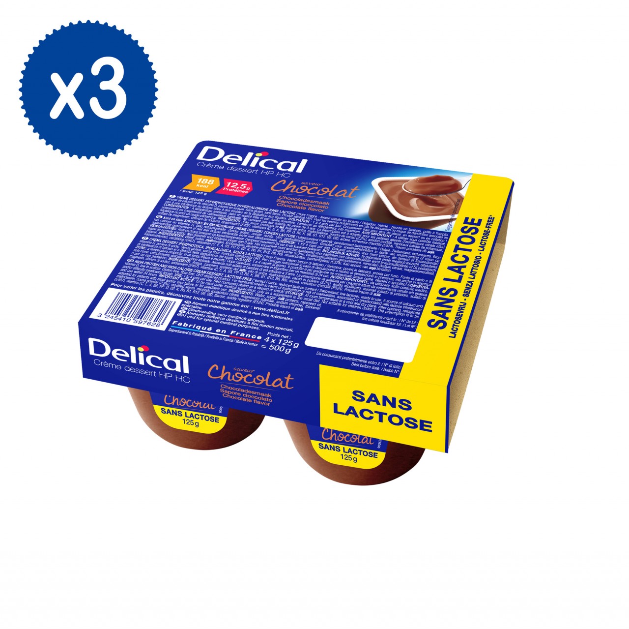 Delical Chocolate 12 x 125g